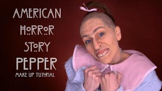 American Horror Story: Pepper Make Up Tutorial / Charakteryzacja