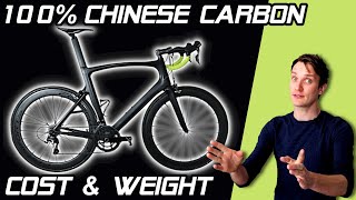 100% CHINESE CARBON Bike! Total cost and weight, plus component update