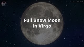 Full Snow Moon in Virgo