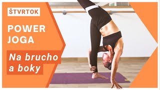 20 min Power joga na brucho a boky