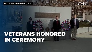 Veterans honored for their service and sacrifice in annual ceremony