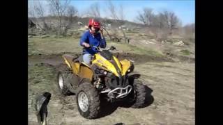 MUDDING ON THE CAN-AM RENEGADE 800R