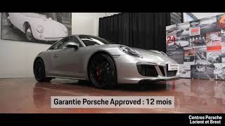 Porsche 911 Carrera 4 GTS type 991 - la Porsche Approved de Lorient et Brest