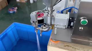 Semi Automatic gear pump Detergent Viscous Liquid Soap Oil Gel Gear paste cosmetic Filling Machine