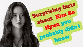 10 Facts About Love Alarm Actress Kim So Hyun #Kim So Hyun