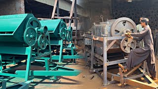 Amazing Manufacturing Process of Wheat Thresher Machine in factory | Step-by-Step Process