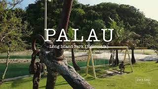 Exploring Paradise: Palau Long Island Park (Ngermalk) Drone Footage 4K