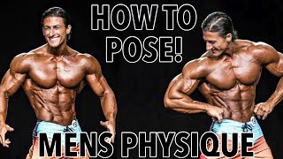 HOW TO: MENS PHYSIQUE POSING