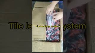 Tile leveling system Unboxing