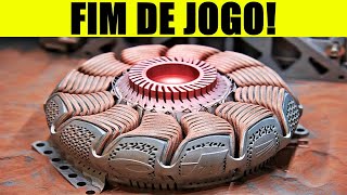 ACABOU O JOGO!? - Inteligência Artificial Cria Novo MOTOR ELÉTRICO