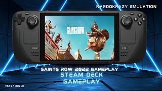 Saints Row (2022) Steamdeck Gameplay - Windows 11