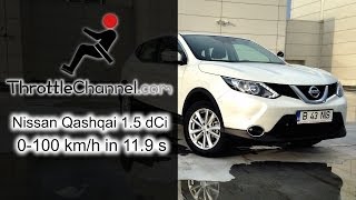 Nissan Qashqai 1.5 dCi acceleration - ThrottleChannel.com