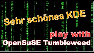 OpenSuSE Tumbleweed mal aufgehübscht. Erster Vesuch mit BRAVE #brave