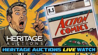 Heritage Auctions' Action Comics 1 over $5 MILLION! New World Record?!