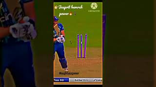 jasprit bumrah bowling// indian cricket//wicket//#viral #shorts #jaspritbumrah #cricket #sports #1k