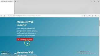 Mendeley Desktop: Menggunakan Mendeley Web Importer pada browser Chrome