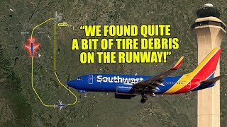 Emergency Landing: Burst Tire Forces Southwest Airlines Flight WN-225 to Return to Denver