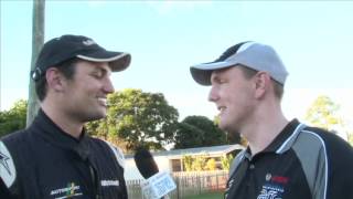 Jack Monkhouse interview after SS9 - 2012 Brakes Direct International Rally of Queensland