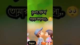 ভুলতে পারি না তোমার সাথে,,,#Sagar #Bhai