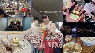 【韓国VLOG】2023年冬 6泊7日大親友との念願の韓国旅行‼️🇰🇷ジナンくんにも会えました♡