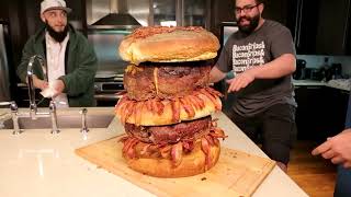 Epic Meal Time's Big Macaroni  Burger episode