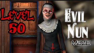 Evil Nun Maze : Endless Escape Level 50 full gameplay