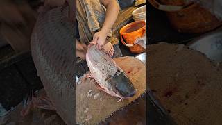 Amazing Rohu Fish Cutting Skills In Bangladesh Fish Market By Expert Cutter #shorts