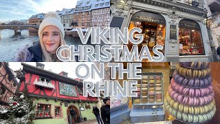 VIKING RHINE RIVER CRUISE pt. 4 | Christmas on the Rhine | Strasbourg, Colmar, Riquewihr FR