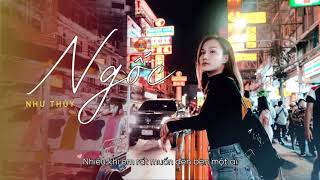 NGỐC (Acoustic) - NHƯ THÙY | ST: Khắc Việt (Lyrics Video)