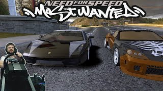 Соний гоняет Лысого на Корвете - Need for Speed Most Wanted