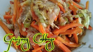 Ginisang Cabbage with pork /Cabbage recipe /panlasang pinoy