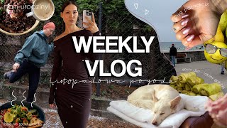 WEEKLY VLOG🕯️ // jesienią odpuszczam🥱 / gotowanie / fizjo działa / bieganie i siłka / małe zmiany