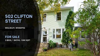 House for Sale | 502 Clifton Street | Wolseley, Winnipeg