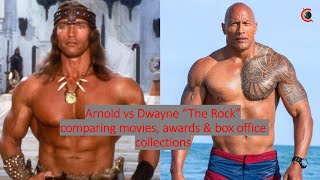 Dwayne and Arnold - comparing movies, box office collections