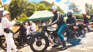 BROOKLANDS MUSEUM Motorcycle Day 2024 - Velocette BSA Vincent HRD Rex Acme AKD Norton TRIUMPH Rudge