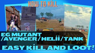 HOW TO KİLL * EGG MUTANT / AVENGER / TANK / HELİCOPTER AND WHİCH LOOT?  #lastislandofsurvival Türkçe