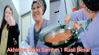 Kaget Lagi Masak  tiba tiba Nona Datang  Ngasih Cabe