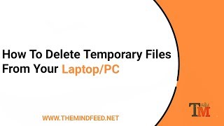 How to delete temporary Files from your Laptop/PC (Make Your PC Faster)