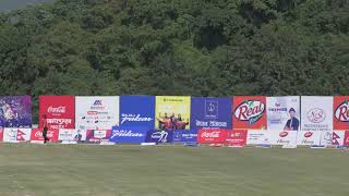 Highlights of the cricket match between Nepal and Hong Kong