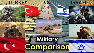 Israel vs Turkey military power comparison 2024| who would win between them