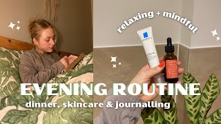 spend the evening with me + realistic evening routine