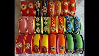 most beautiful silk thread bangles/our latest bangles designs