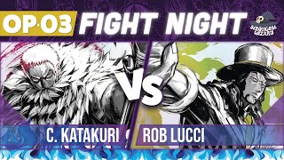 Charlotte Katakuri vs Rob Lucci : One Piece Card Game : OP03 Match