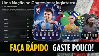 OBJETIVO ENZO FERNANDEZ PATH TO GLORY ELENCO INGLATERRA! MUITO BARATO | EA FC 24