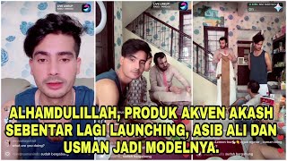 ASIB ALI DAN USMAN JADI MODEL DI PRODUK SKINCARE DAN PRODUK FASHIONNYA AKASH DAN VENNY. #asibali