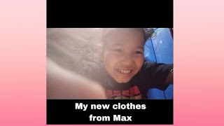 My new clothes from Max😆