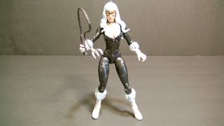 Marvel Legends B.A.F line BLACK CAT toy review.