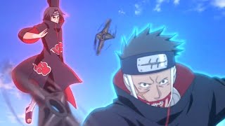 Itachi En Una Misión Akatsuki Con Su Compañero Juzo - Naruto Shippuden