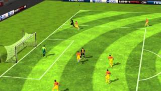 FIFA 13 iPhone/iPad - FC Barcelona vs. Real Zaragoza