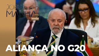 No G20, Lula lança oficialmente a aliança global contra a pobre a pobreza